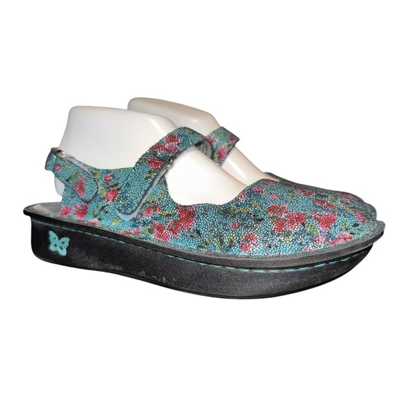 Alegria Shoes - Alegria Jemma Mary Jane Clogs Womens Shoes 41 10.5 11 Mosaic Floral Nursing